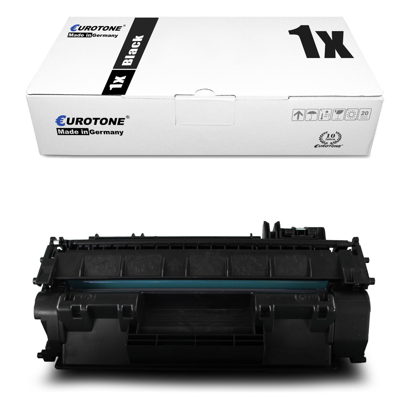 1x Toner für HP LaserJet Pro 400 M 401 a dw d dne dn n, CF280A 80A BLACK