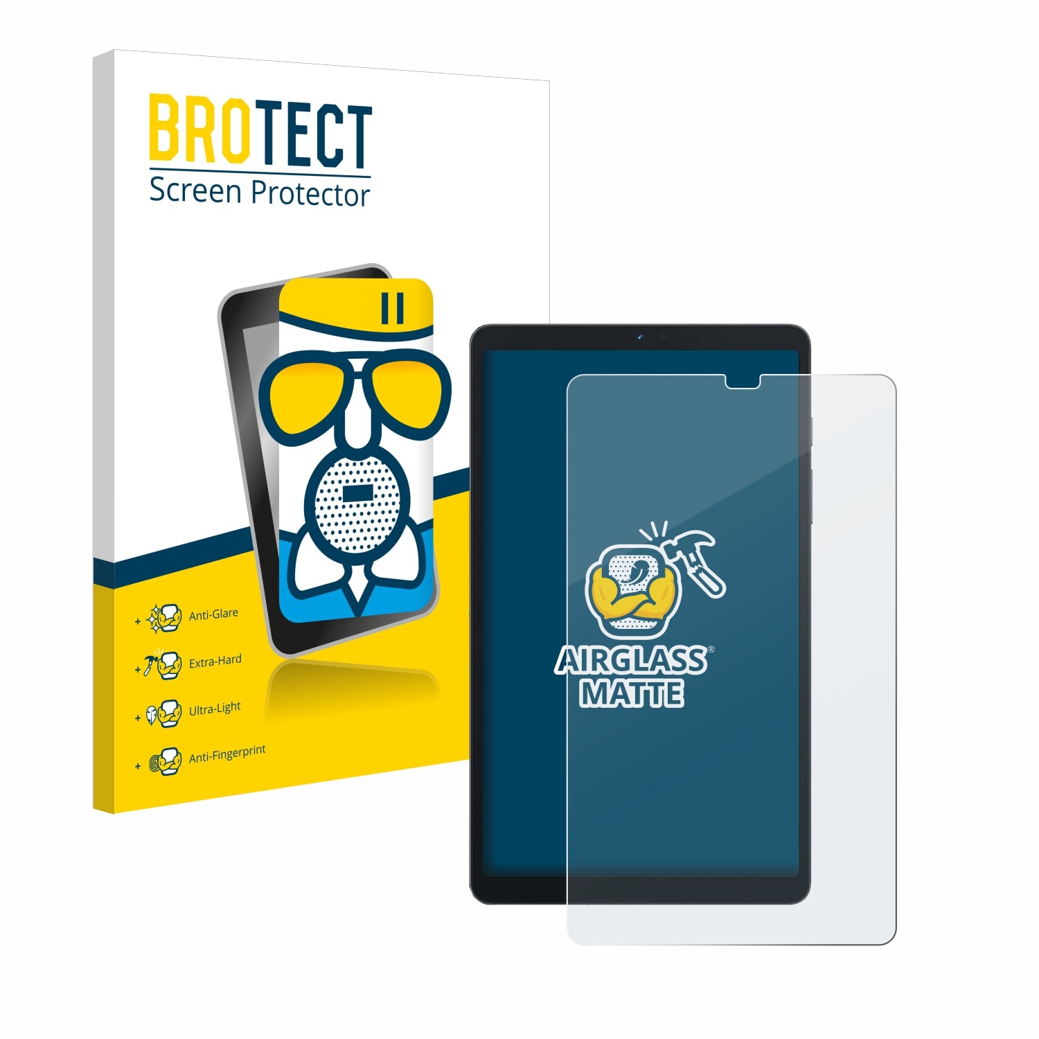 BROTECT Schutz Glas Panzer Folie Matt für Blackview Tab 60 Display Entspiegelt