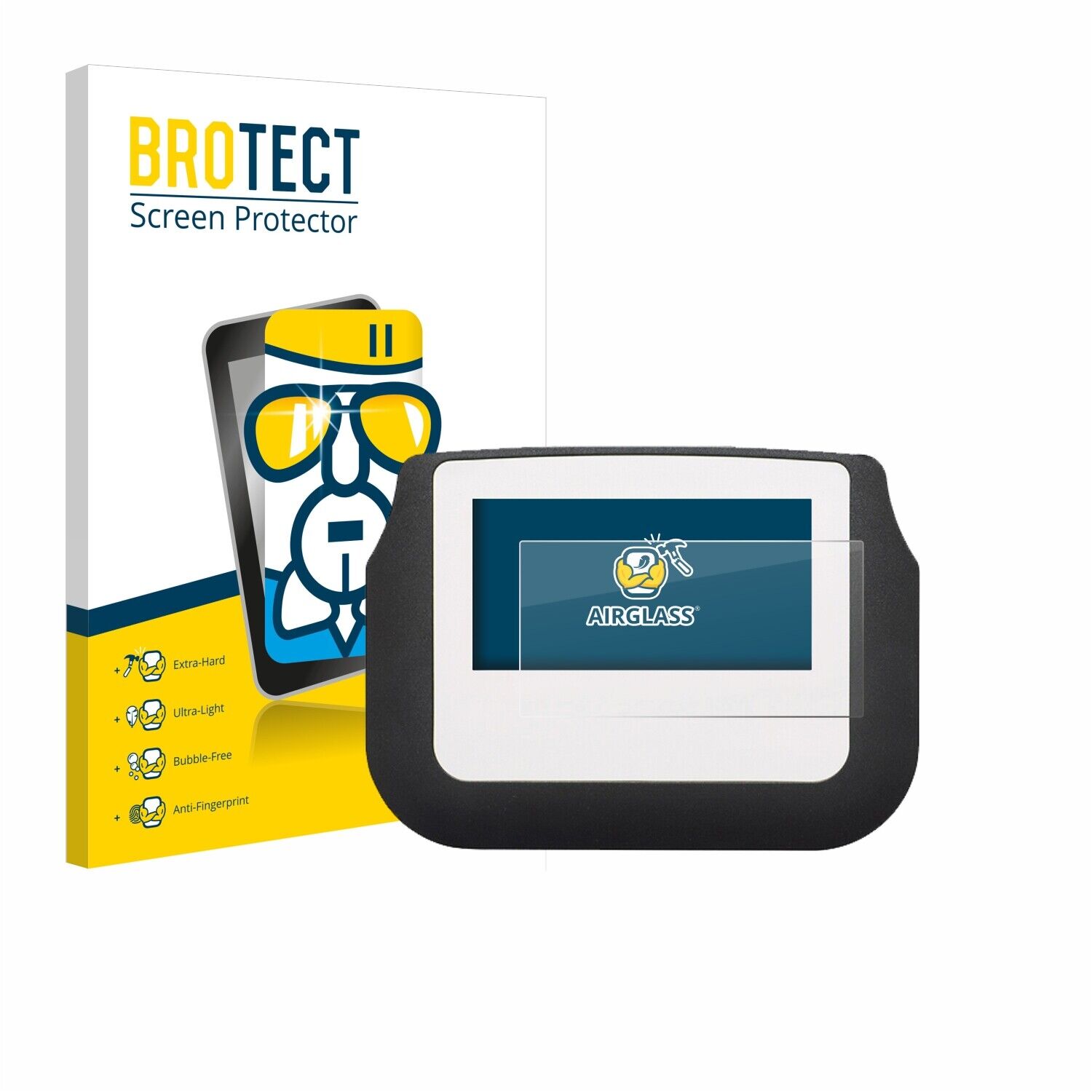 BROTECT Schutz Glas Folie für Signotec Signature Pad Sigma 9H Panzerfolie