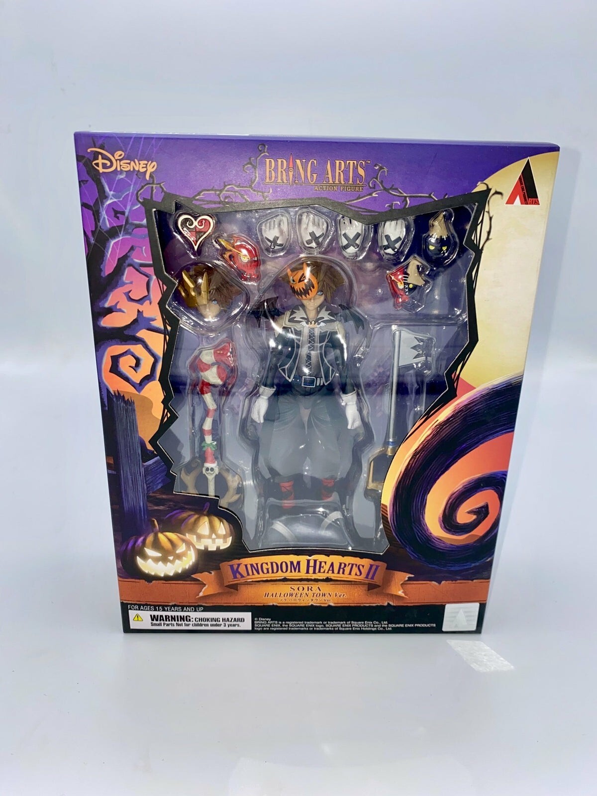 Kingdom Hearts 2 Sora Halloween Town Bring Arts Action Figur KH2 PS5 Game Merch