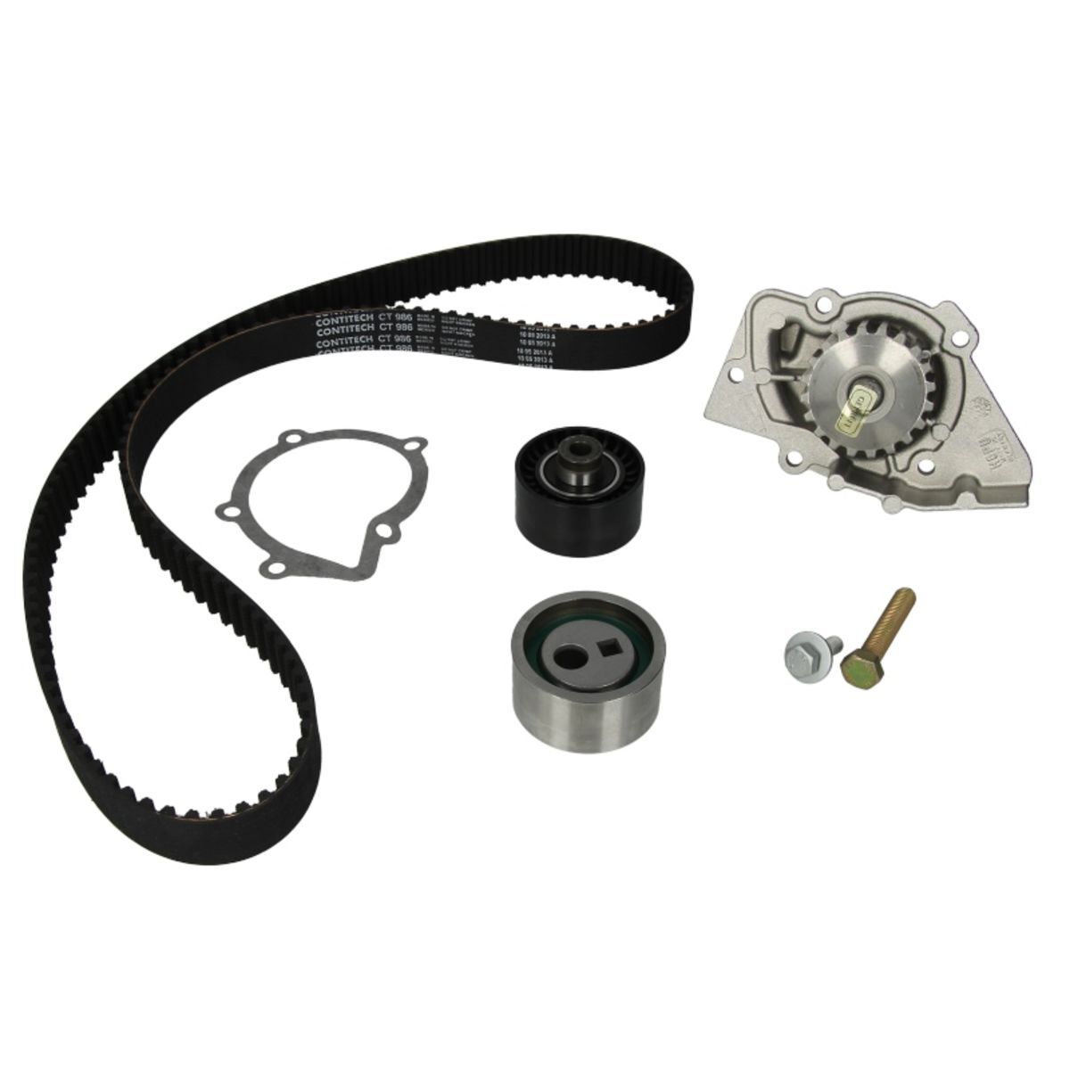 Wasserpumpe + Zahnriemensatz HEPU PK08410