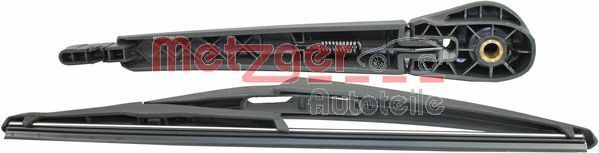 Wischarm, Scheibenreinigung hinten Metzger 2190343 für PEUGEOT