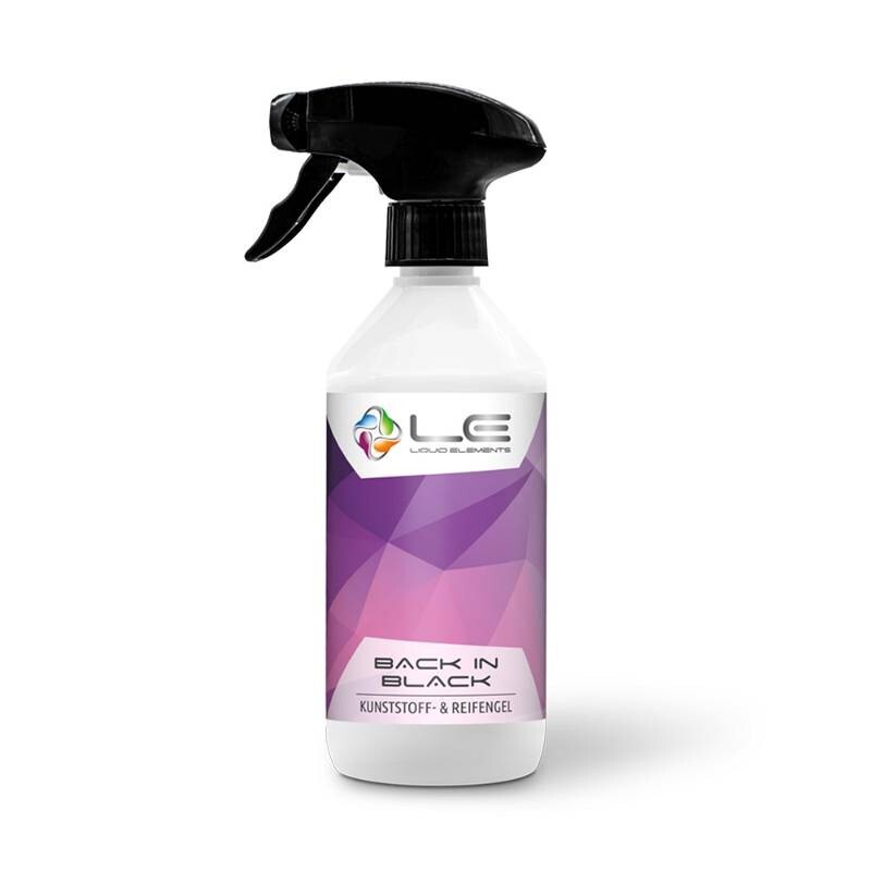 Liquid Elements Back In Black 500 ml Reifen und Kunststoffpflege