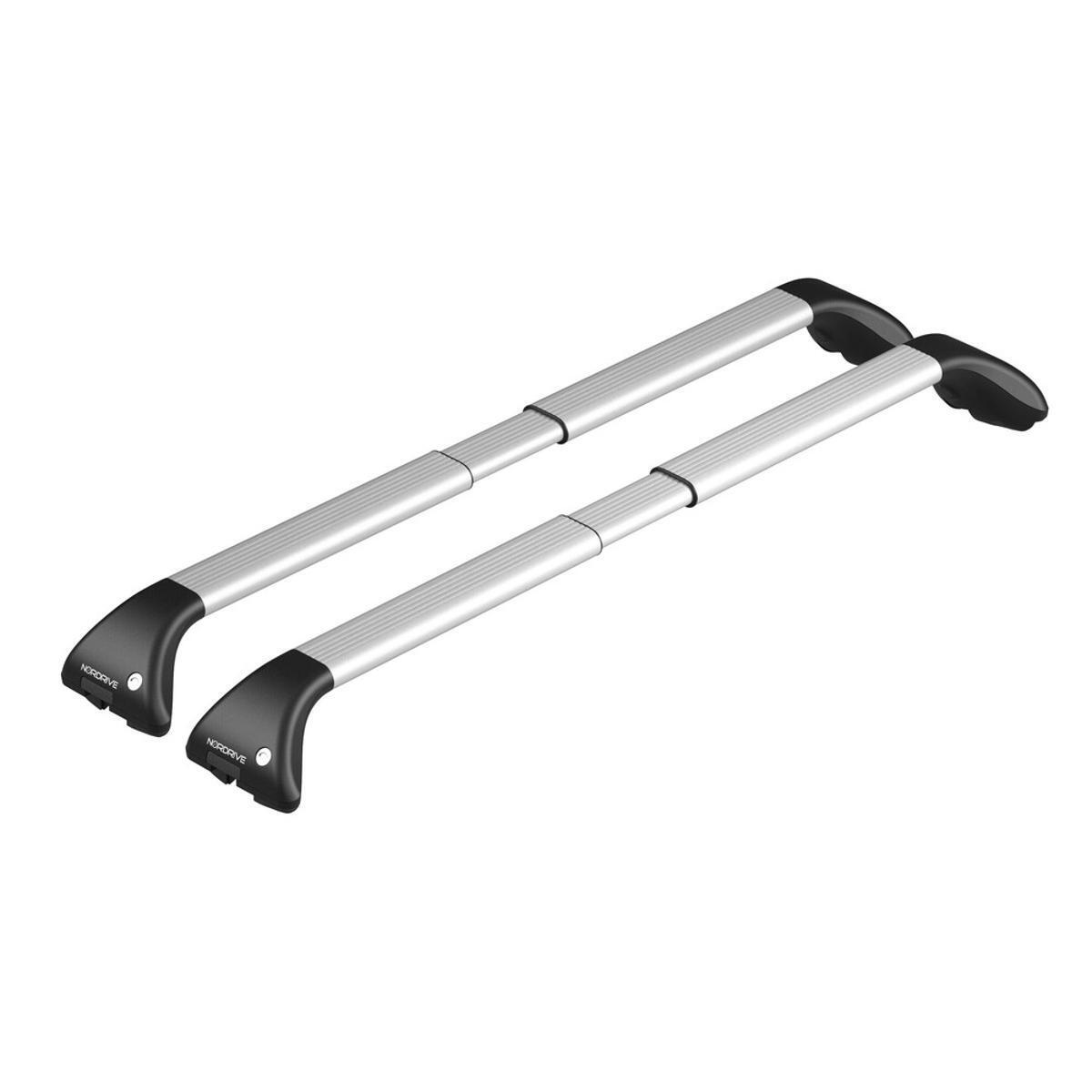 Snap Alu, Paar Dachträger Teleskoplader Aluminium - S - 80 ÷ 111 CM Nor