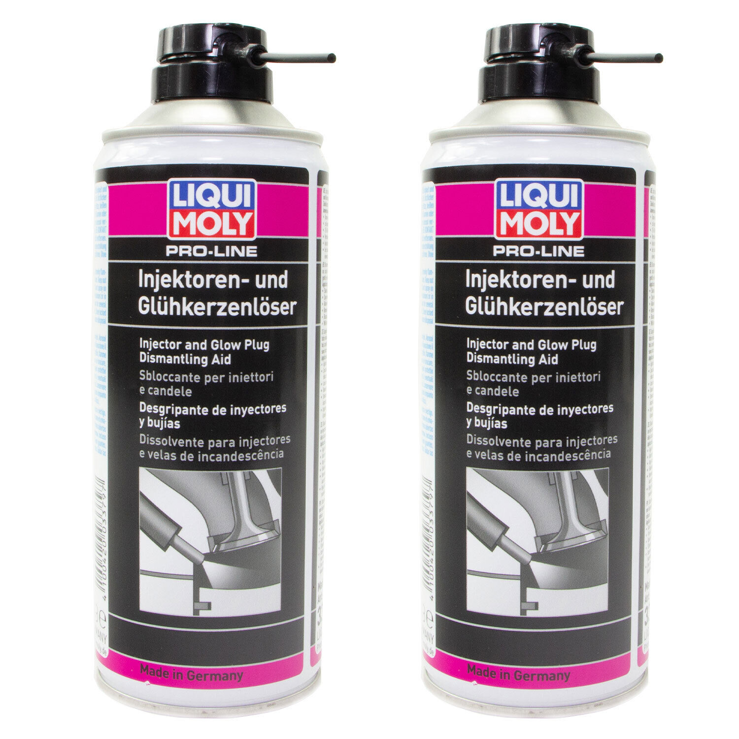 800 ml Injektorenlöser Glühkerzenlöser Injektor Glühkerze Löser LIQUI MOLY 3379