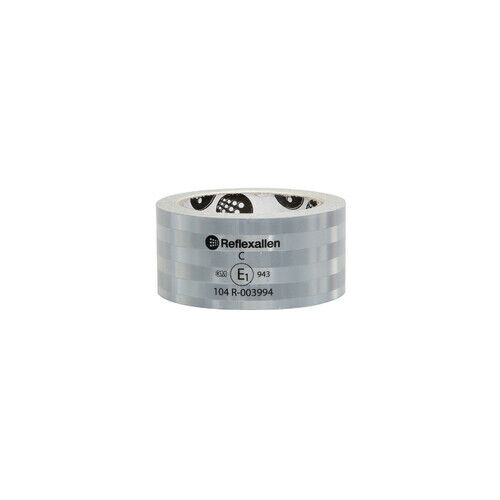 Value, Sicherheits-Signalband für starre Oberflächen - 12,5 m - Weiß