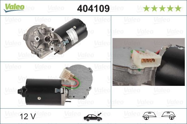 Valeo Wischermotor Scheibenwischermotor 404109 Vorne