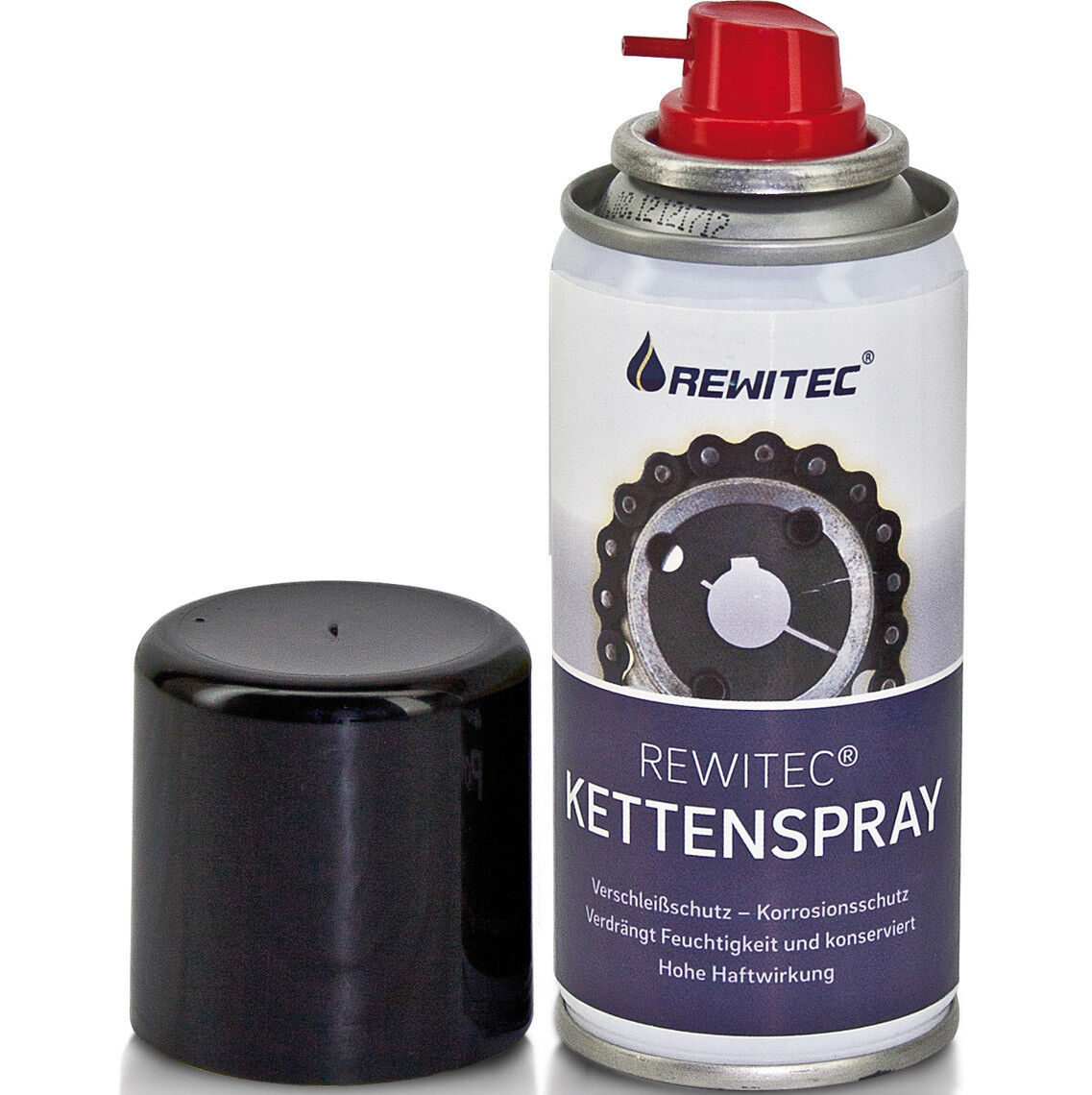 Top Hightech KettenSpray von REWITEC, Top Kettenverschleißschutz