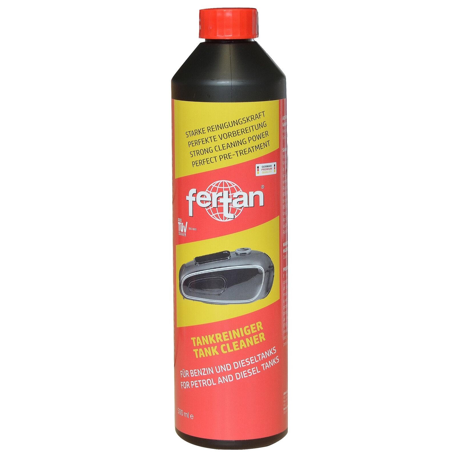 FERTAN Tankreiniger 500 ml Benzin Diesel Tank Reiniger Reinigung Dieseltank