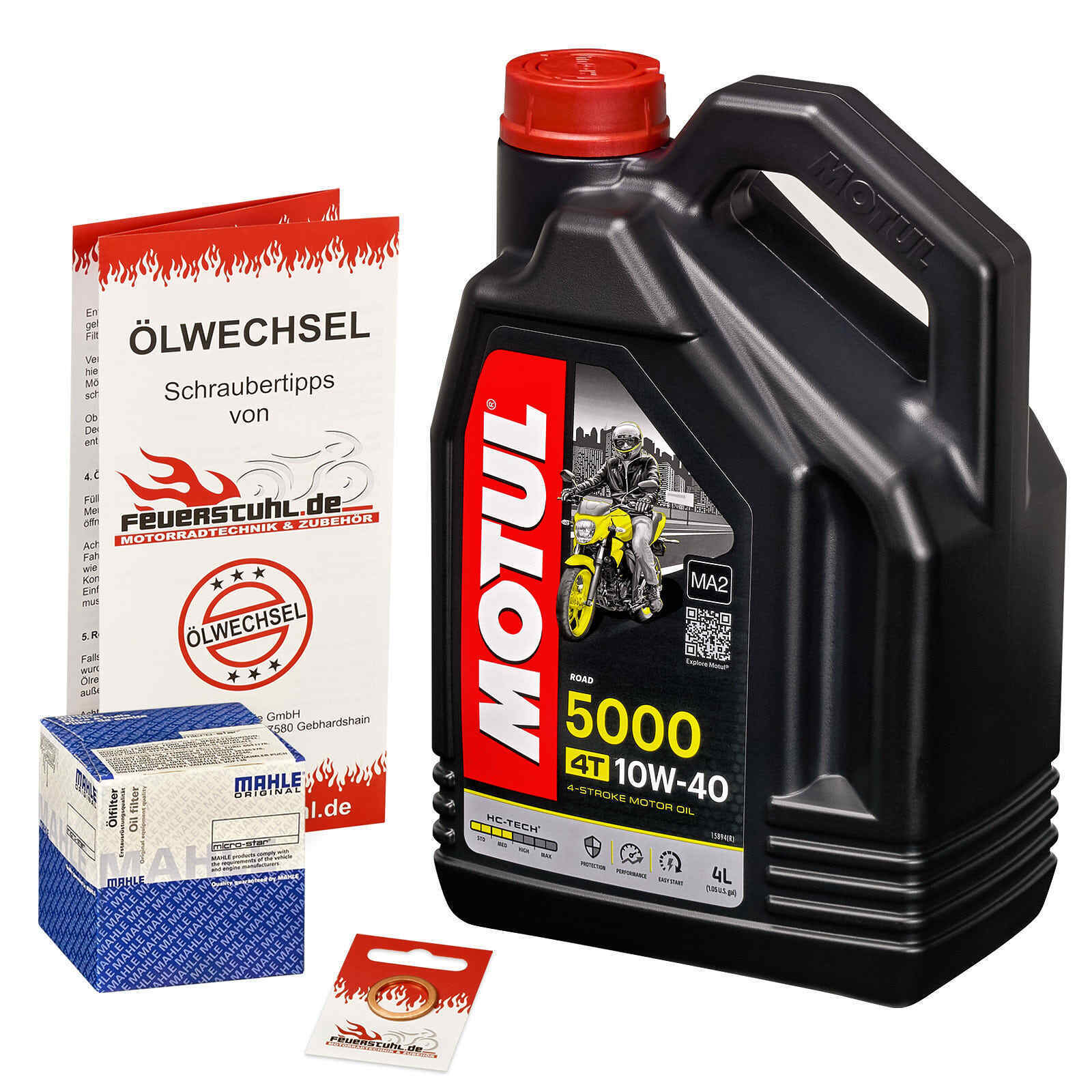 Honda ST 1100 Pan European, 90-01, SC26, Motul 10w40 Öl, Mahle Ölfilter Motoröl