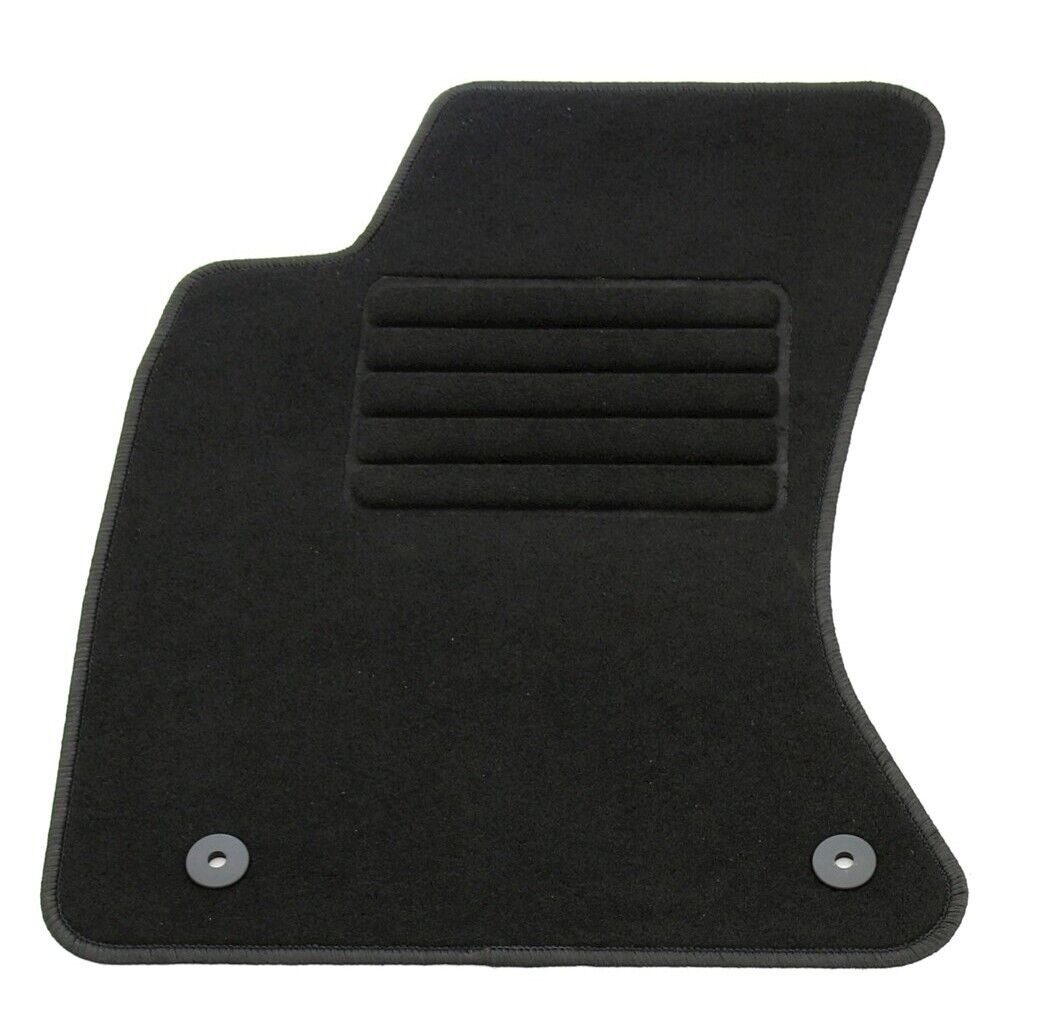 Fußmatte vorne links für Audi A4 B5 1999-2001 Autoteppich 100% Passform Schwarz