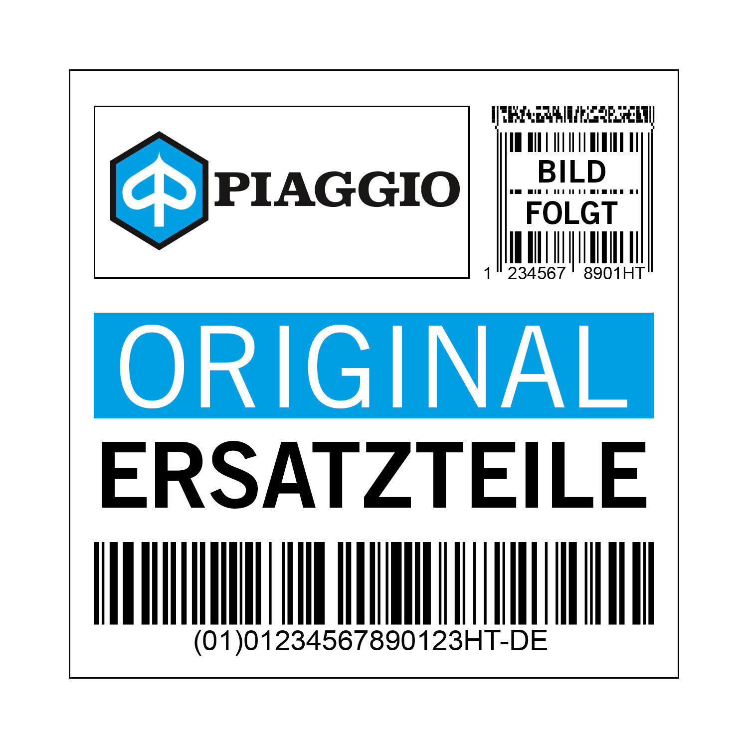 Schraube Piaggio, D9161160840 für Piaggio Porter 1000ccm