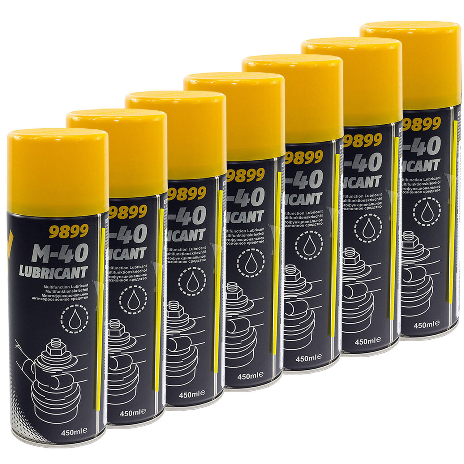 Rostlöser M-40 ÖL Spray Multifunktion Mannol 3,15 Liter 9899 Universalöl Kriech