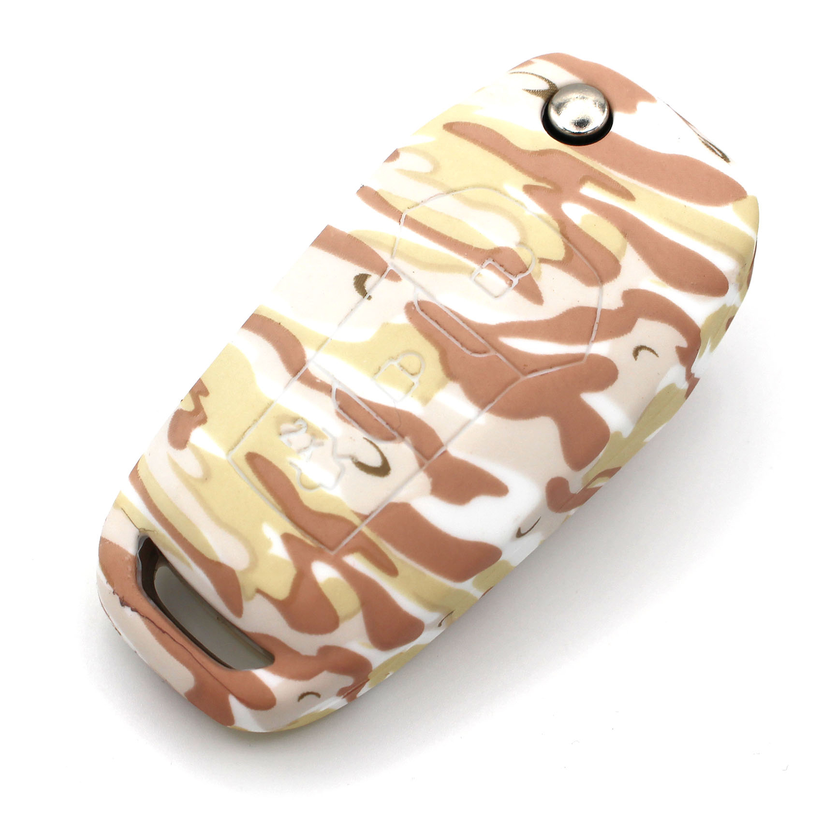 Schlüsselhülle FB Desert Camouflage Silikonschutz Autoschlüssel Fernbedienung