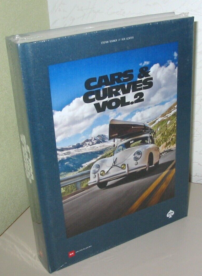 Bildband Bogner Cars & Curves Vol. 2 Porsche 356 Taycan 550 Spyder 962 Buch Neu!