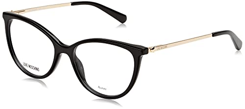 Moschino Love Unisex Mol591 Sunglasses, 807/14 Black, 57
