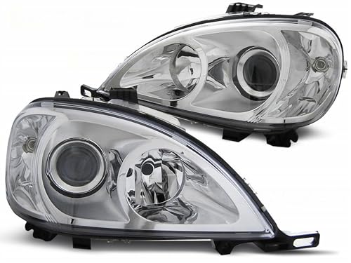 Cr-Lights Scheinwerfer Set Für Mercedes W163 Ml 03.1998-08.2001 Chrom