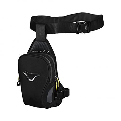 Beintasche Macna Leg Bag Schwarz Motorradgepäck Tasche