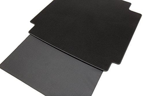 Tuning-Art Bm3103 Kofferraummatte Für Skoda Octavia 4 Kombi 2020-2-Teilig Mit Ladekantenschutz, Naht:Schwarz
