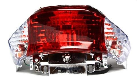 Rücklicht Rückstrahler Klar Für 4 Takt China Roller, Baotian, Benzhou, Rex Rs450, Mks