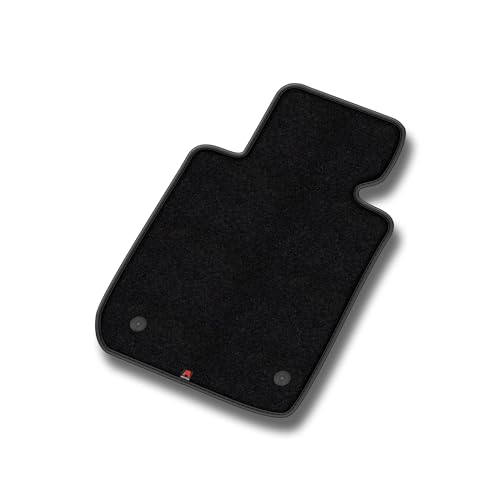 M Motos Velours Premium Fahrermatte 1-Teilig Kompatibel Mit Bmw 5Er E39 1995-2004 - Premium, Leder, Schwarz Fahrerseite - Erleben Sie Neuen Fahrkomfor