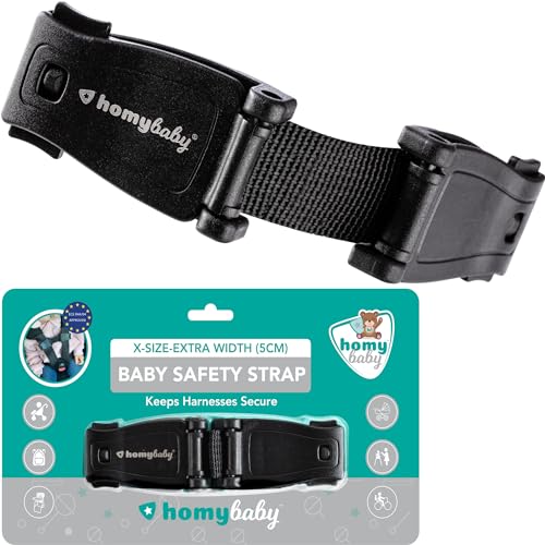 Homybaby® Gurtsammler Kindersitz - Gurtverlängerung Kindersitz - Abschnallschutz Kinder Auto - Gurtschloss Verlängerungen - Strap Stop Sicherheitsgurt