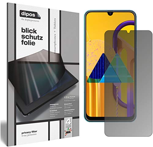 Dipos I Sichtschutz-Folie Matt Kompatibel Mit Samsung Galaxy M31S Blickschutzfolie Display-Schutzfolie Privacy-Filter (Kleiner Als Das Glas, Da Dieses