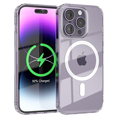 Eazy Case - Premium Crystal Tpu Hülle Kompatibel Mit Iphone 14 Pro Kompatibel Mit Qi-Charging, Silikonhülle Mit Kameraschutz, Slimcover, Handyhülle, B