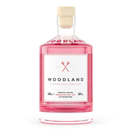 Woodland Sauerland Pink Gin, 38% Vol., 0,5L