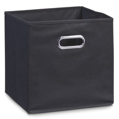 Zeller 14113 Aufbewahrungsbox, Vlies, Schwarz