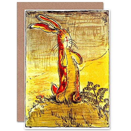 Wee Blue Coo Card Greeting Williams Velveteen Rabbit Nicholson Cover Present Gift