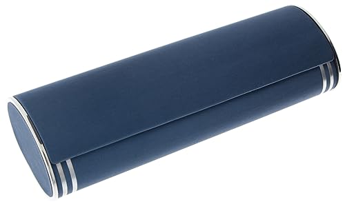 Ovales Etui "Robi" Mit Magnetverschluss In Versch. Farben Blau