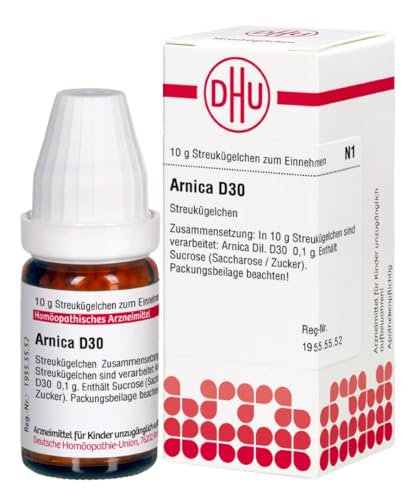 Dhu Arnica D30 Streukügelchen, 10 G Globuli