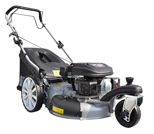 Güde Rasenmäher Benzin Mit Antrieb Premium Big Wheeler Trike 515 D Mit Radantrieb 4In1 | 4-Takt | 196Ccm | 5,03Ps | 51Cm Schnittbreite | 65L Fangkorb