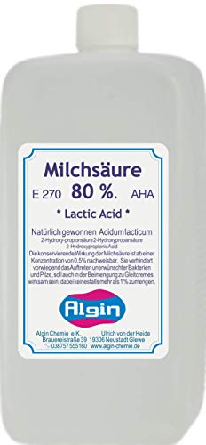 Milchsäure 80% Lactic Acid Aha E270 1000 Ml Imkerfreude 1,2 Kg 1 Liter