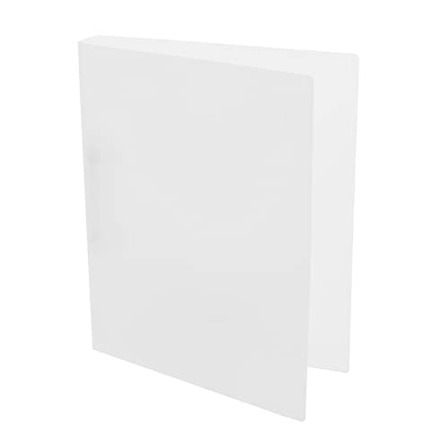 Idena 224335 - Ringbuch Din A4, Aus Pp, 2 Ringe, 35 Mm Rückenbreite, Transparent, 1 Stück