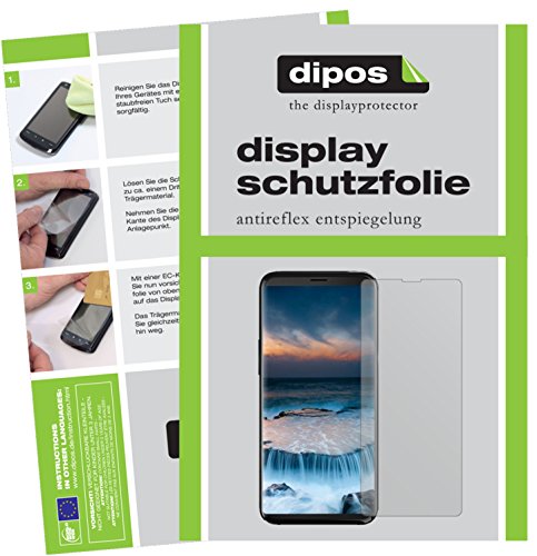 Dipos I 2X Schutzfolie Matt Kompatibel Mit Uhans I8 Folie Displayschutzfolie