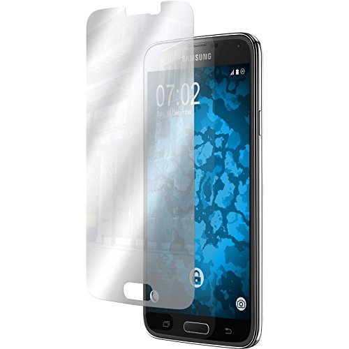 Phonenatic 6Er-Pack Displayschutzfolien Verspiegelt Kompatibel Mit Samsung Galaxy S5