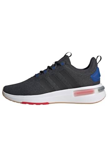 Adidas Herren Racer Tr23 Shoes-Low (Non Football), Carbon/Core Black/Team Royal Blue, 42 Eu