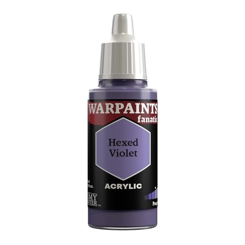 The Army Painter Pinks & Purples Warpaints Fanatic Acrylfarben, 18 Ml, (Hexed Violett)