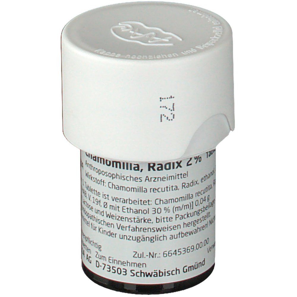 Chamomilla Radix 2% Tabletten 100 St