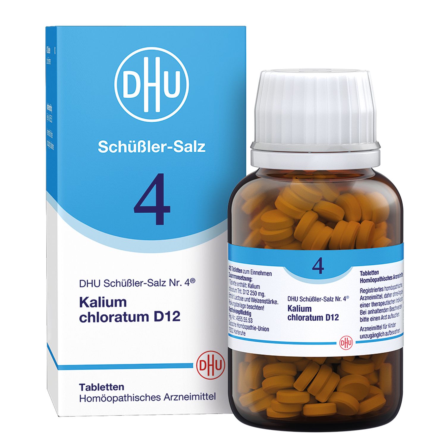 Biochemie DHU 4 Kalium chloratum D 12 Tabletten 420 St