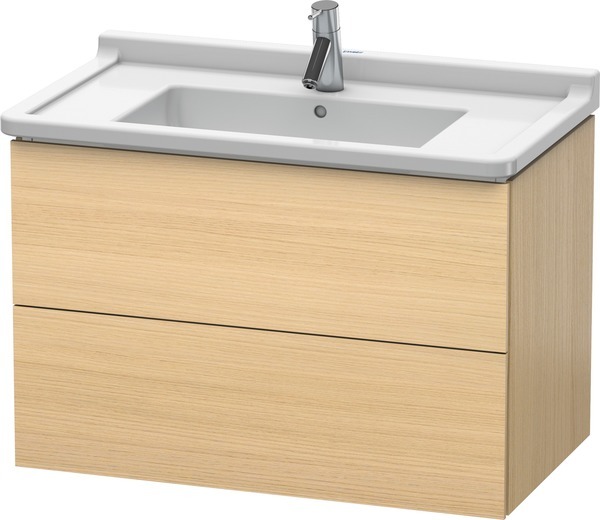 Duravit L-Cube Waschtischunterbau Wandhängend, 2 Schubkästen, 820Mm, Für Starck 3