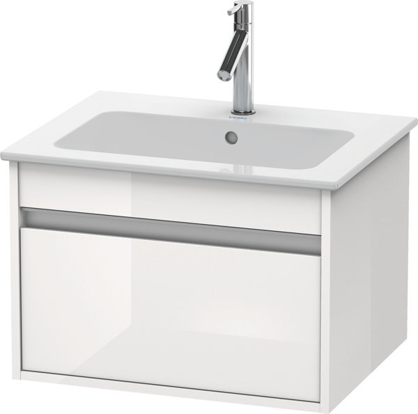 Duravit Ketho Waschtischunterschrank Wandhängend 6418, 1 Auszug, 600Mm, Für Me By Starck 233663