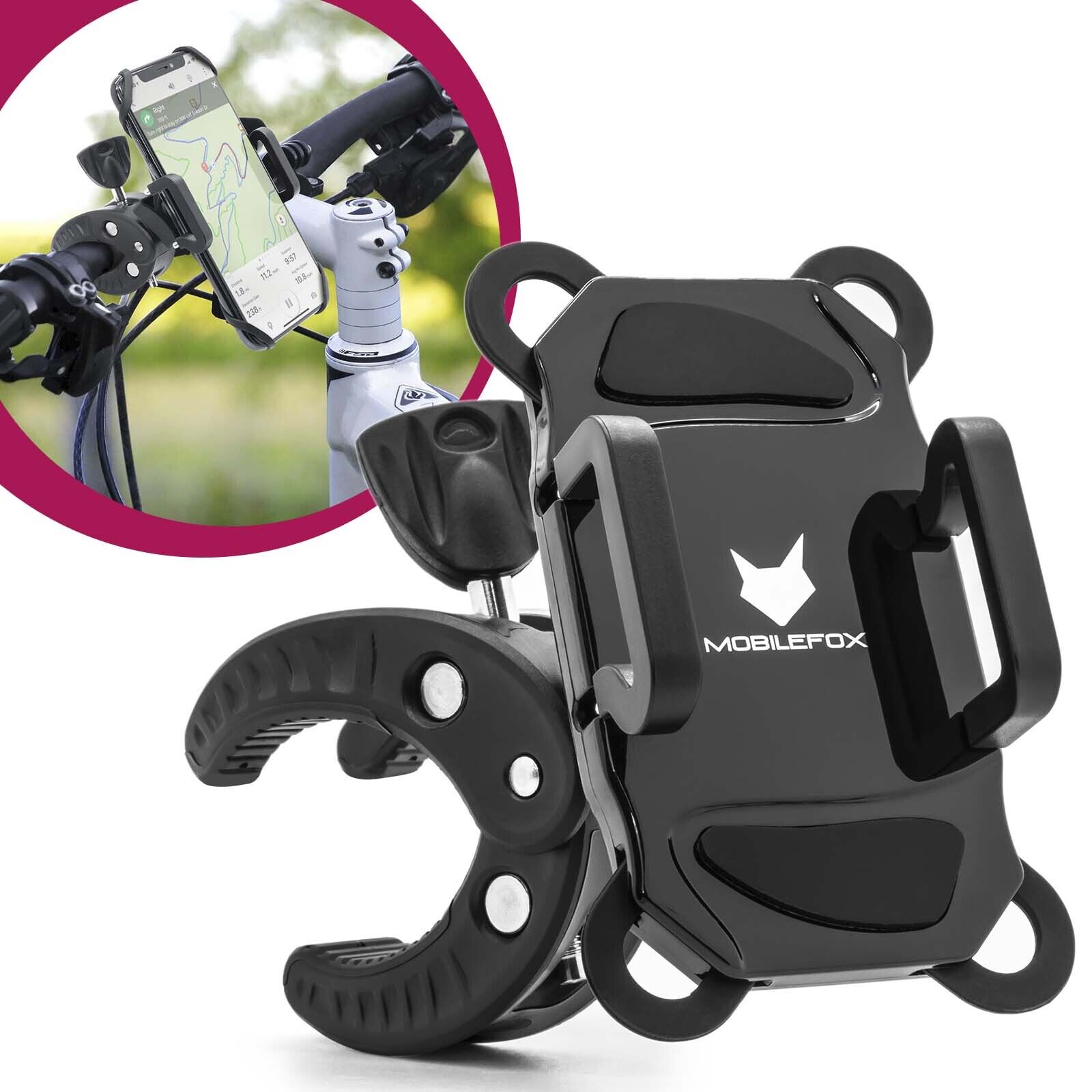 Mobilefox Universal 360° Fahrrad Halter Handy Halterung Bike Smartphone Lenker