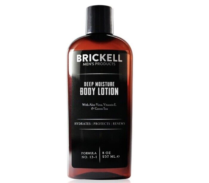 Brickell Men's Tiefe Feuchtigkeit Bodylotionm Natürlich und Organisch, 237 ml