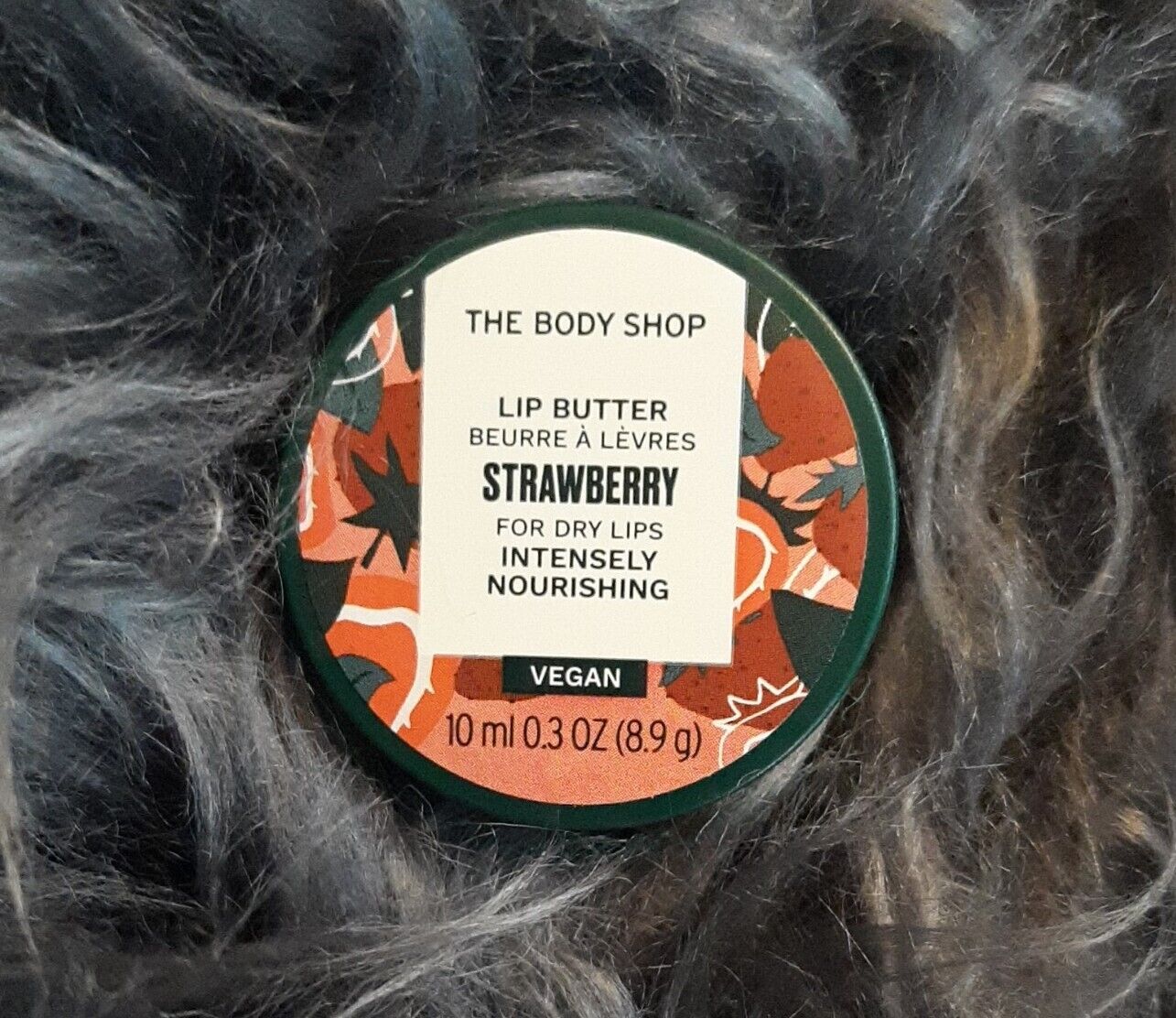 The Body Shop  Lip Butter  "Strawberry"  Erdbeere  for Dry Lips  10 ml  Neu!