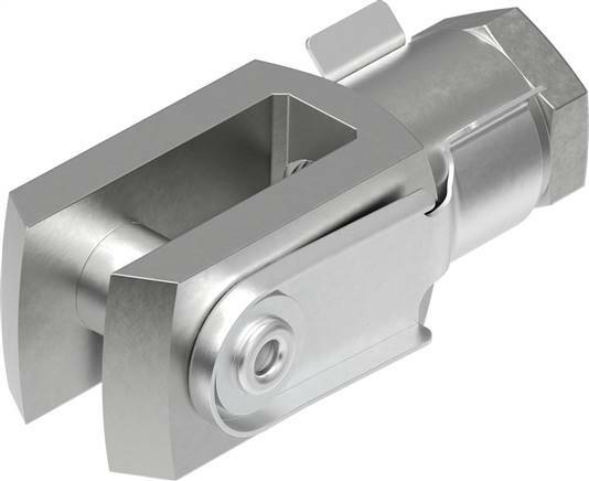 SG-M10X1,25 (6144) Gabelkopf Baugröße:M10x1,25 Umgebungstemperatur:-40 bis 150