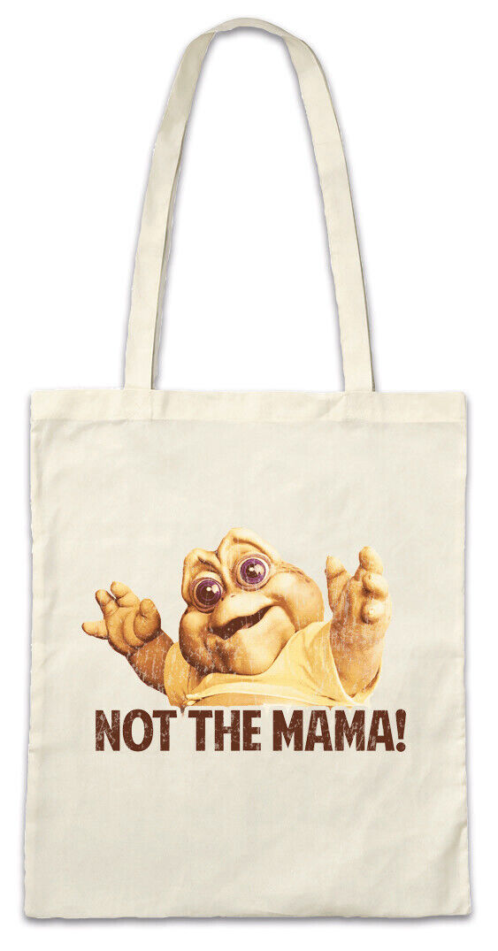 Not The Mama! Stofftasche Einkaufstasche Dinosaurs Baby Fun Sinclair Dino Symbol