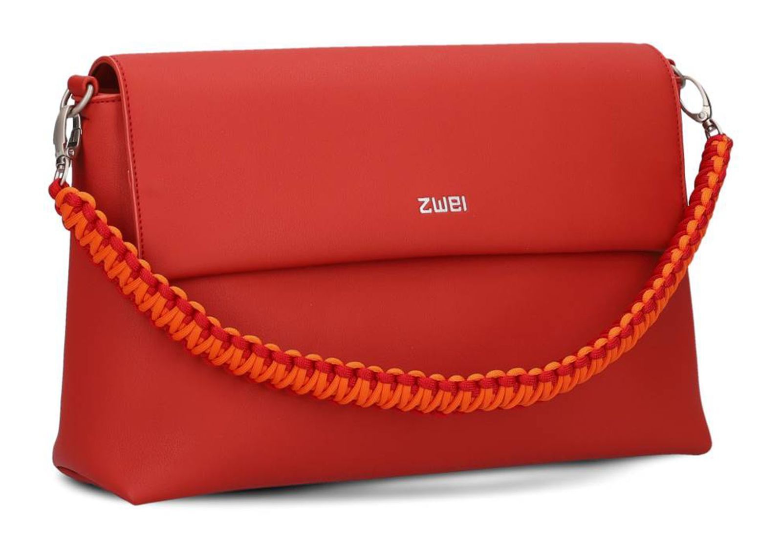 zwei Yuna YU60 Umhängetasche Handtasche Tasche Red rot Neu